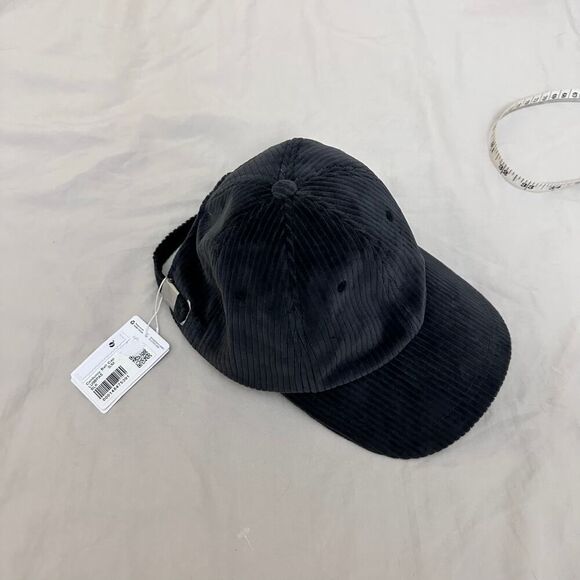 Lululemon Corduroy Ball Cap Black Grey Unisex LU9BPAS Size S/M Brand New - Picture 8 of 15
